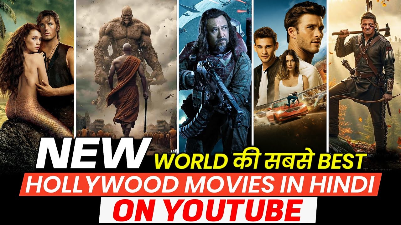 Top 10 Best Hollywood Movies On YouTube in Hindi | Hollywood Action Movies in Hindi Dubbed 2025
