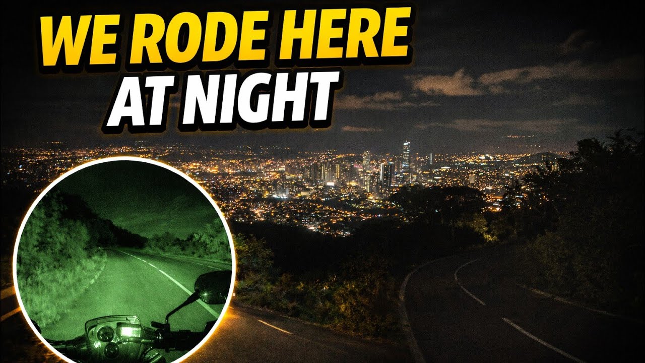 Riding Into the Dark | Cebu Through Night Vision