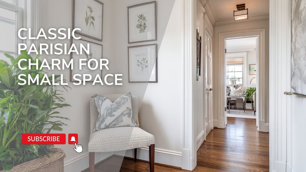 Classic Parisian Charm: Designing a Small Space with Period Details