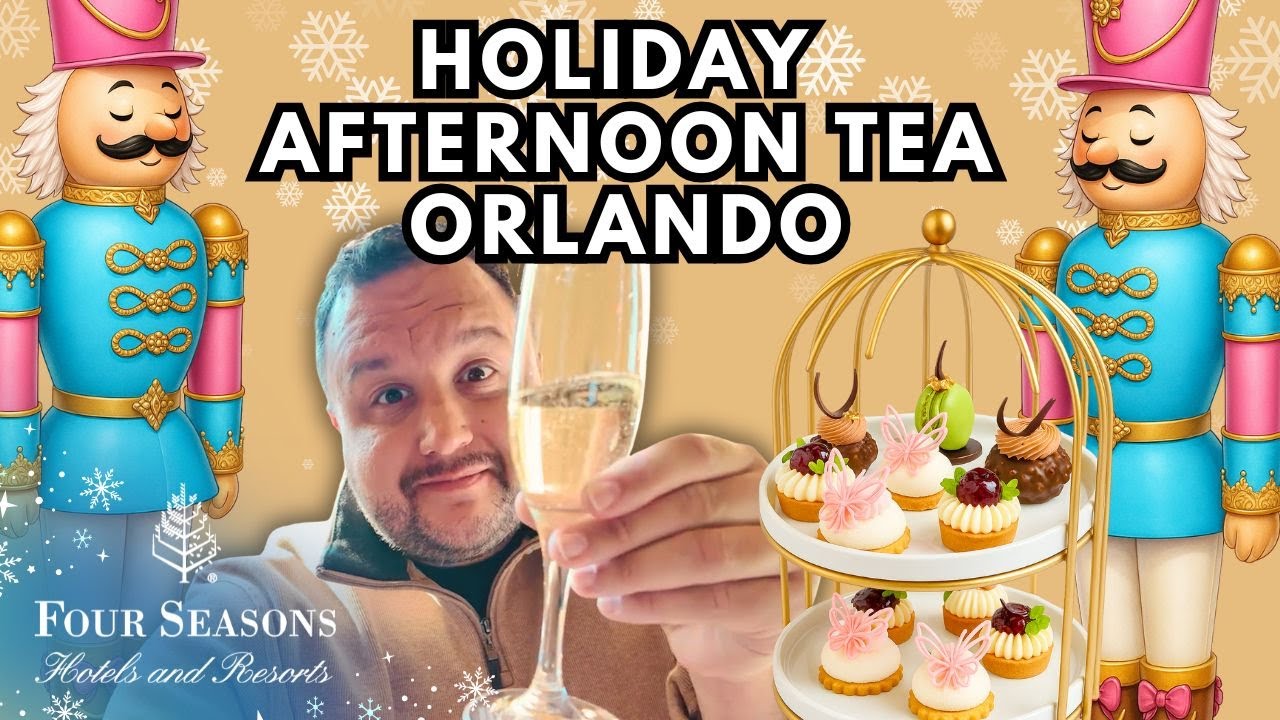 Праздничный послеобеденный чай в Равелло | Four Seasons Resort Orlando в Walt Disney World