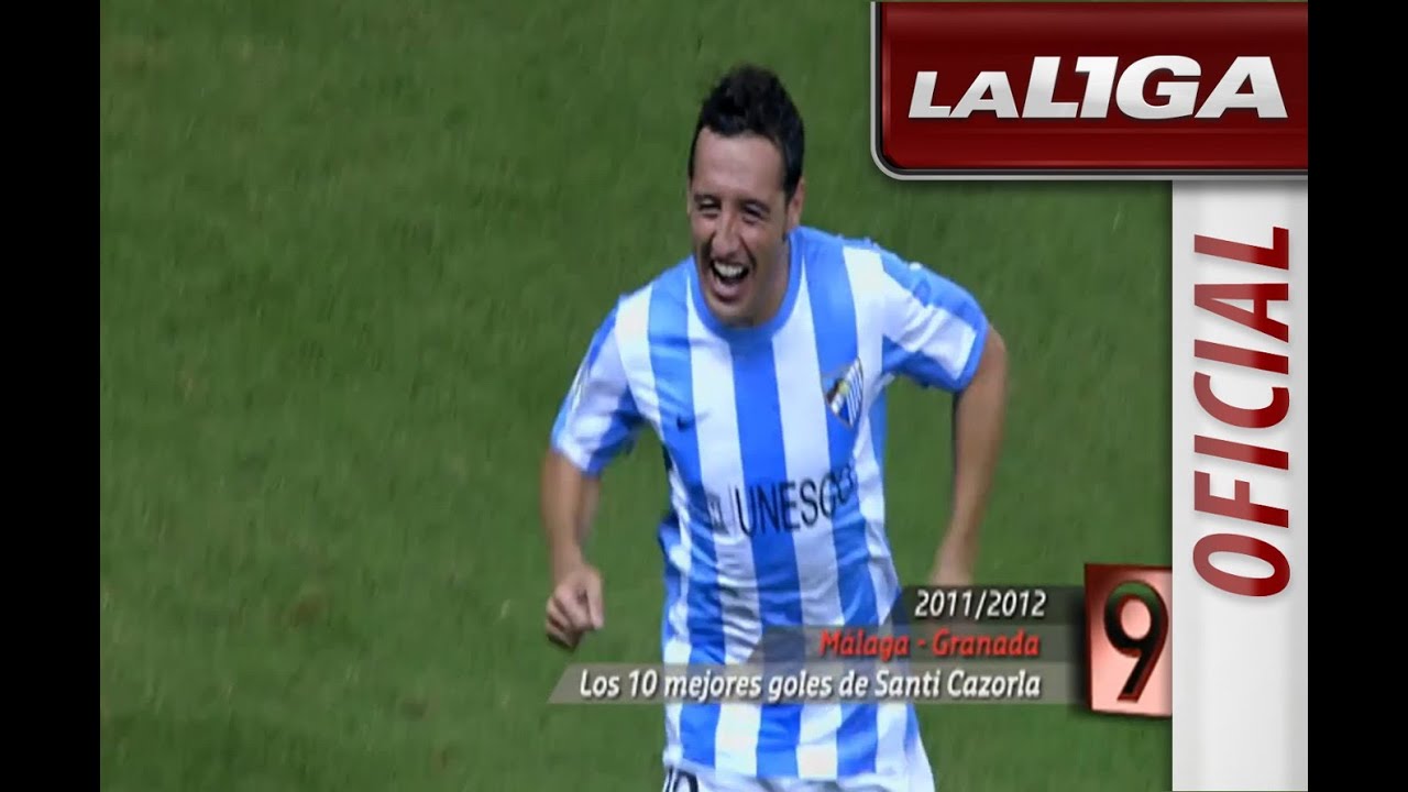 Los diez mejores goles de Santiago Cazorla con el Málaga en la temporada 2011/2012