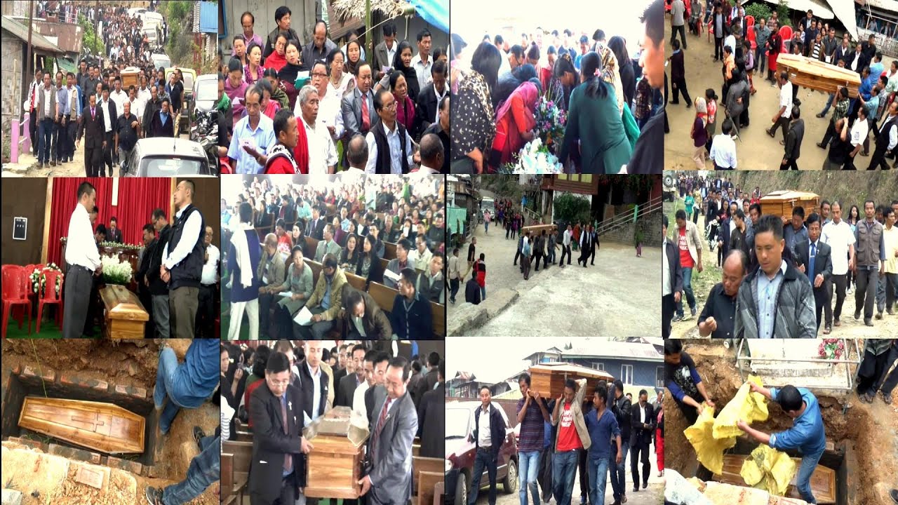 Funeral Lt.Rev.P.Chujang Chungtia he was the oldest rev. in Ao Naga hills he died at the age of 98