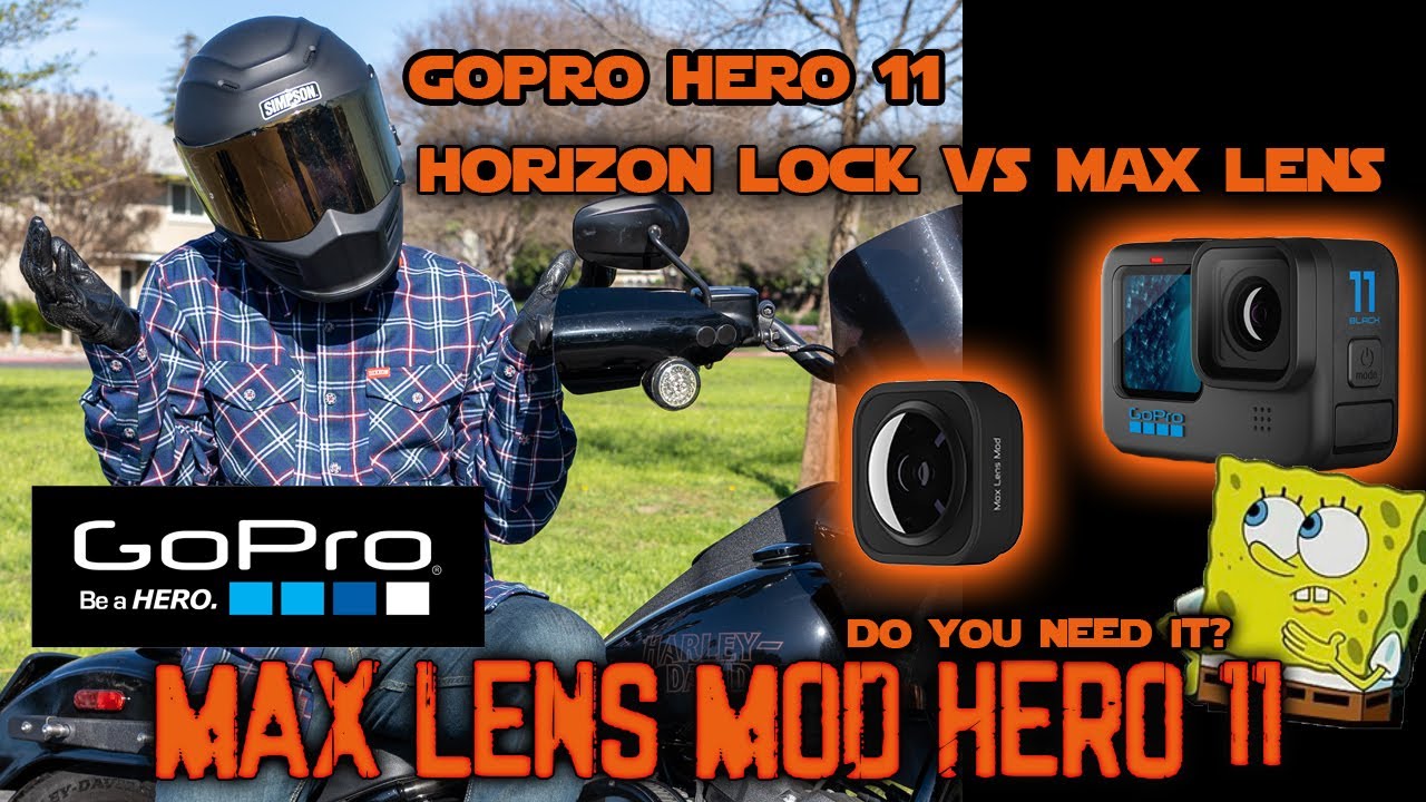 Go Pro Hero 11 Horizon Lock VS Hero 11 Max Lens MOD Horizon Lock - Worth It?