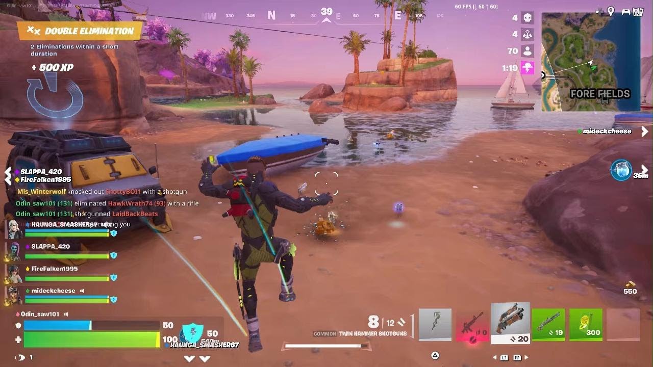Fortnite Battle Royale Gameplay | 6 Kills | So Close to Victory Royale