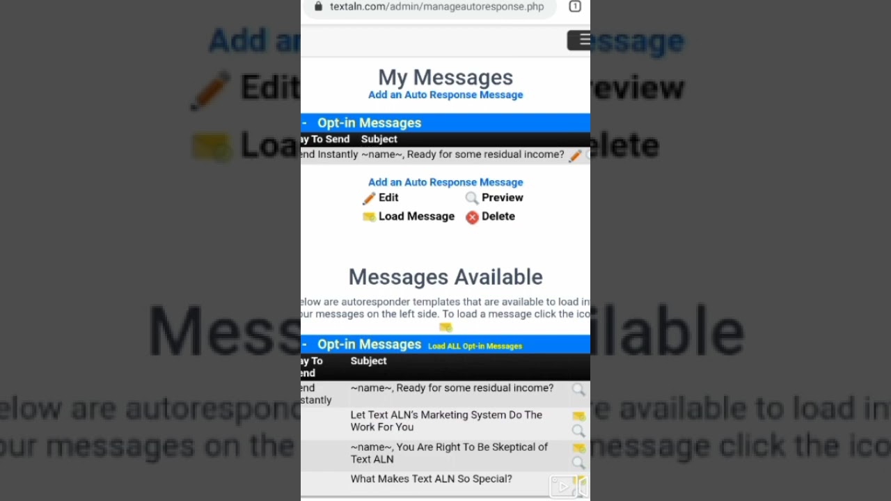text aln affiliate marketing #textaln
