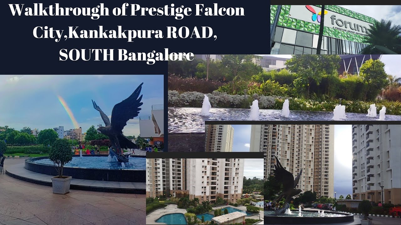Walkthrough of Prestige Falcon City in Anjanadri Layout, Konanakunte,Kanakapura Road,South Bangalore