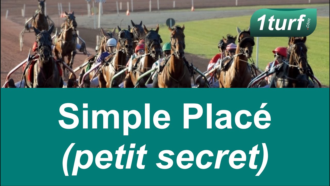 Gagnez au PMU en Simple Plac&eacute; (le secret)