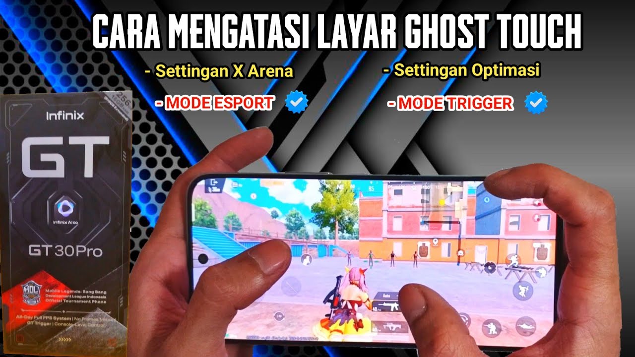 Cara Mengatasi Layar Infinix GT 30 Pro GHOST TOUCH | Settingan X Arena Infinix GT 30 Pro