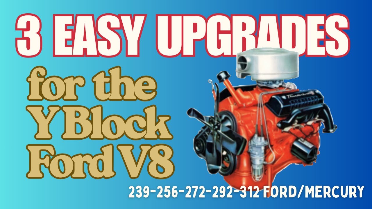 Как улучшить двигатель Ford и Mercury V8 с Y-образным блоком