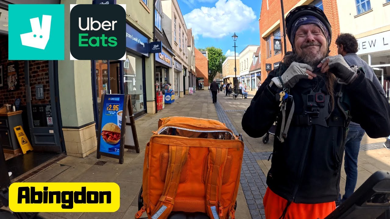 Uber Eats и Deliveroo указали неверный адрес в старейшем городе Великобритании, Абингдоне.