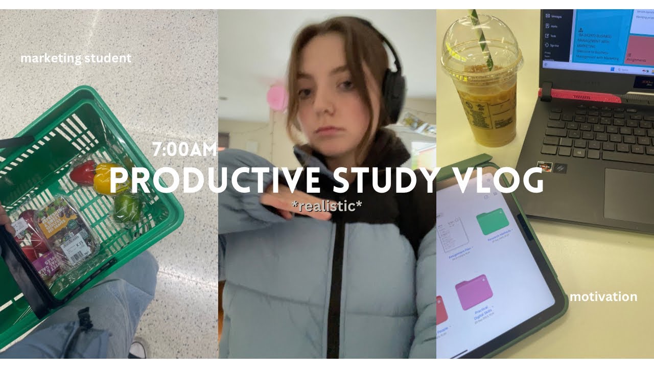 productive days in my life - studying, organised, motivation and more