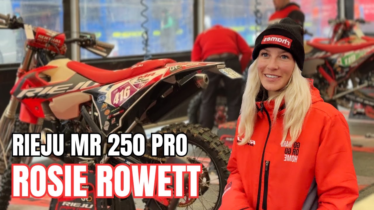 ROSIE ROWETT SHOW ME YOUR BIKE [RIEJU MR PRO 250]