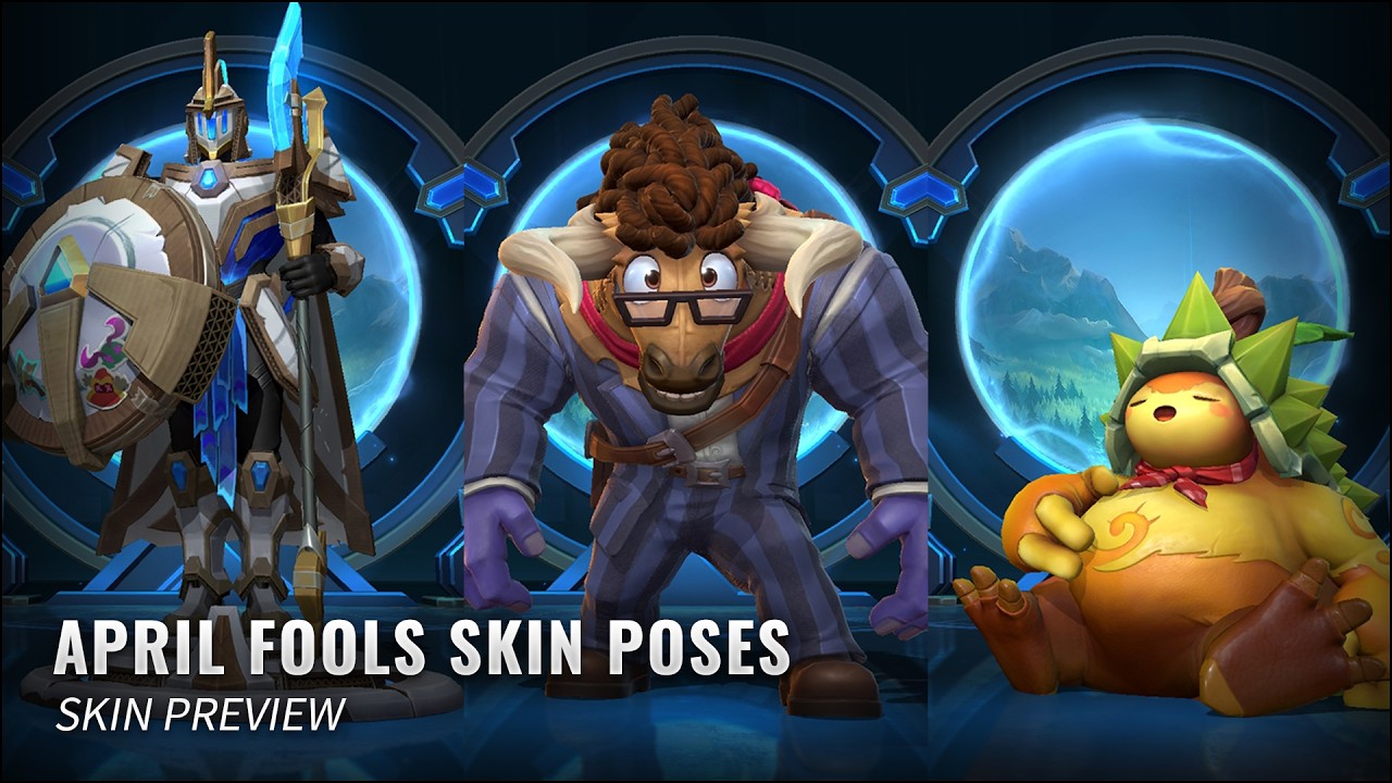 New Poses: April Fool’s Skins || League of Legends: Wild Rift