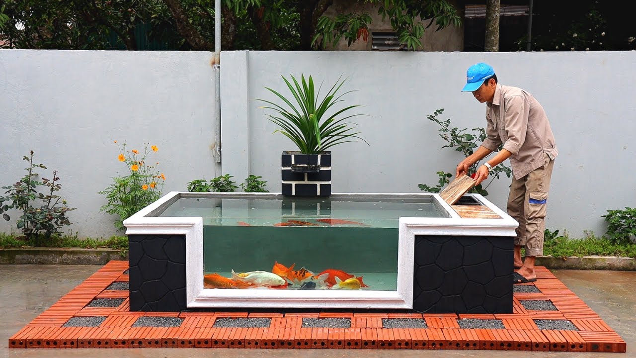 How to make a simple fish tank - Aquarium design