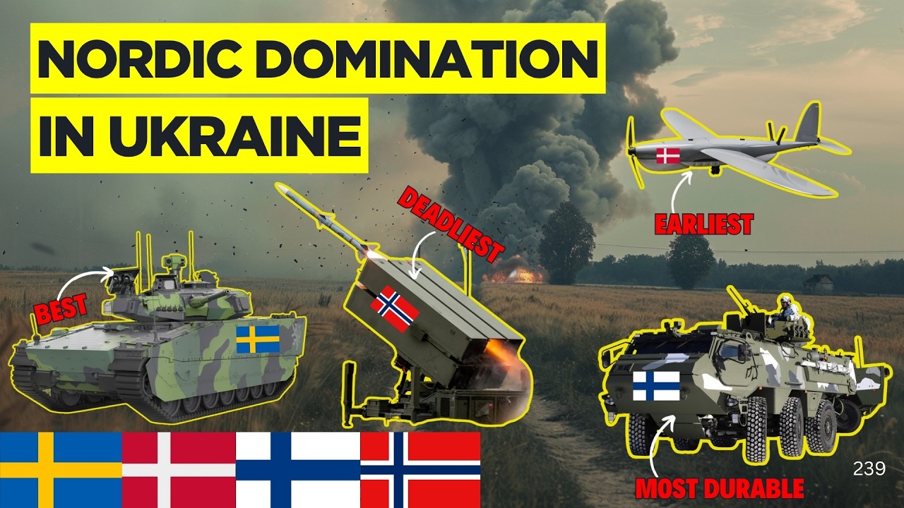 Масштабное воздействие североевропейского оружия на Украину