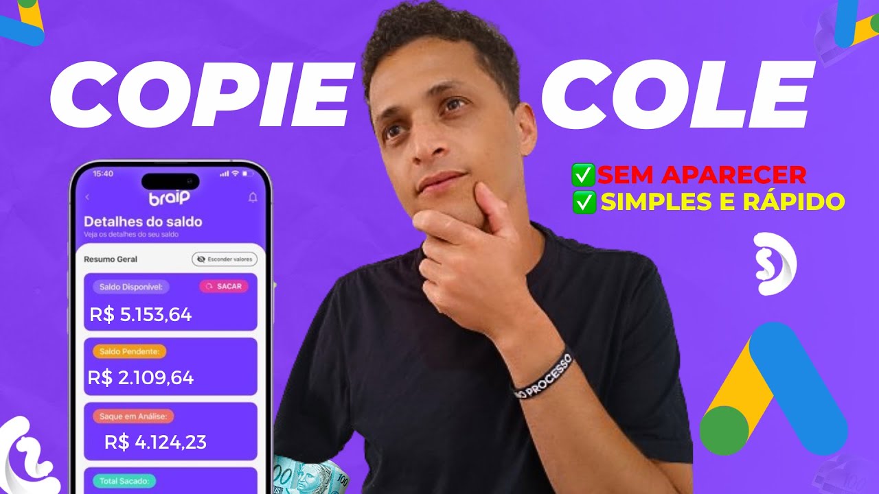Como Fazer Sua Primeira Venda na Braip como afiliado (Simples e R&aacute;pido!) Usando Google Ads Braip!