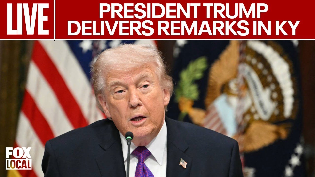 NA ŻYWO: Prezydent Trump wygłasza przem&oacute;wienie w Kentucky