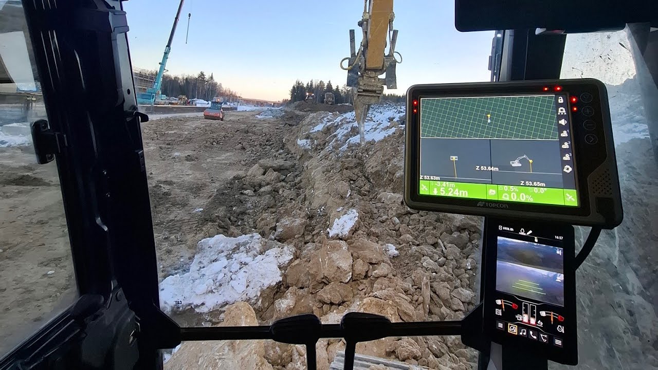 Rail Baltica - PART 3 working with  CAT 320GC