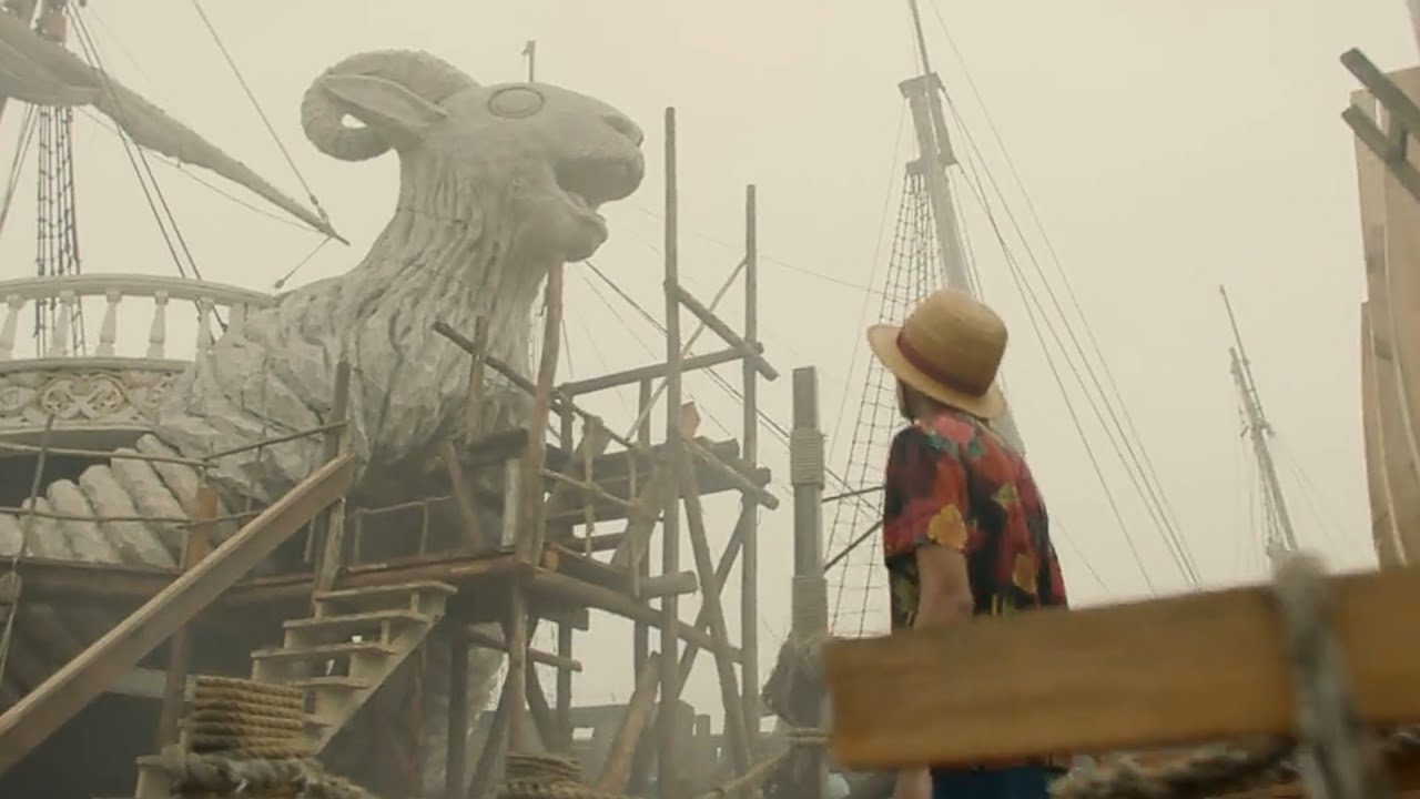 ONE PIECE LIVE ACTION | LUFFY MEET THE GOING MERRY