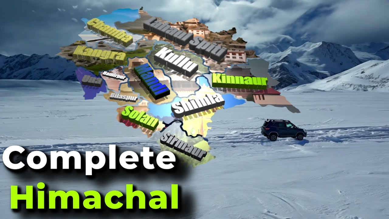 Explore Himachal Pradesh: Epic Travel Documentary to its Geography, Roads & Tourist Places.