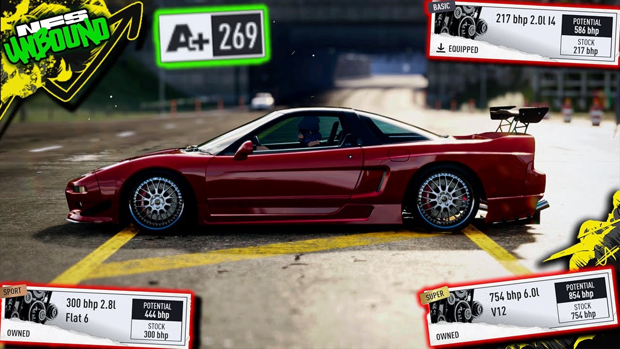 Best Engine Swap for A+ Tier | Honda NSX R | Need For Speed Unbound