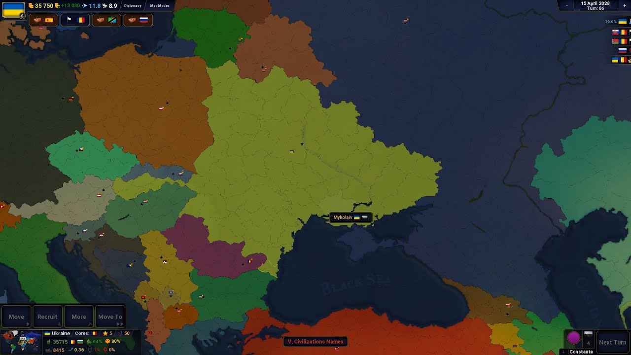 Winning as Ukraine Part 3 (Age of history 2)