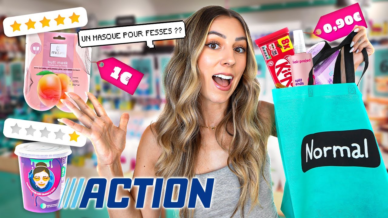 J'ACH&Egrave;TE des produits NORMAL & ACTION que personne n'a test&eacute; 🛍️