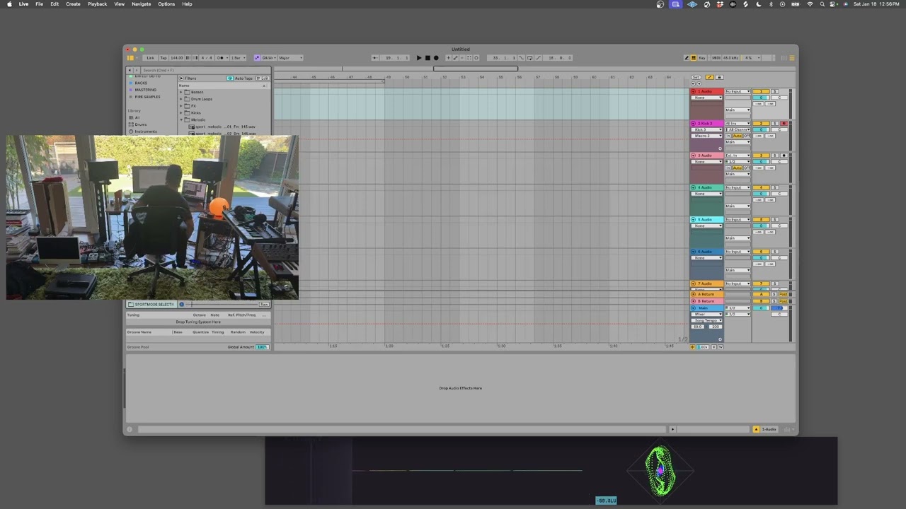 pluko (Making New Music, Finishing Ideas 1/18/25 pt.1) Twitch Stream