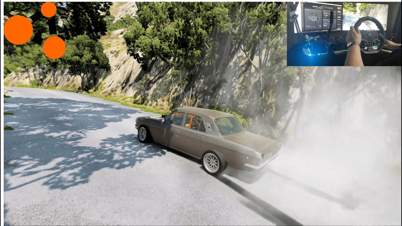 Russian Volga Drift Monster Tearing Through the Streets of Italy | BeamNG Drive