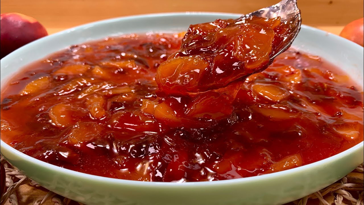 Homemade Plum Nectarine Jam Recipe | Mixed Fruits Jam | Moraba Shalil Alo 