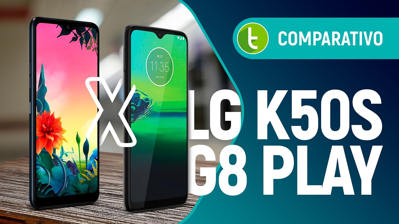 LG K50S vs MOTO G8 PLAY: alguém se ESFORÇOU mais aqui | Comparativo
