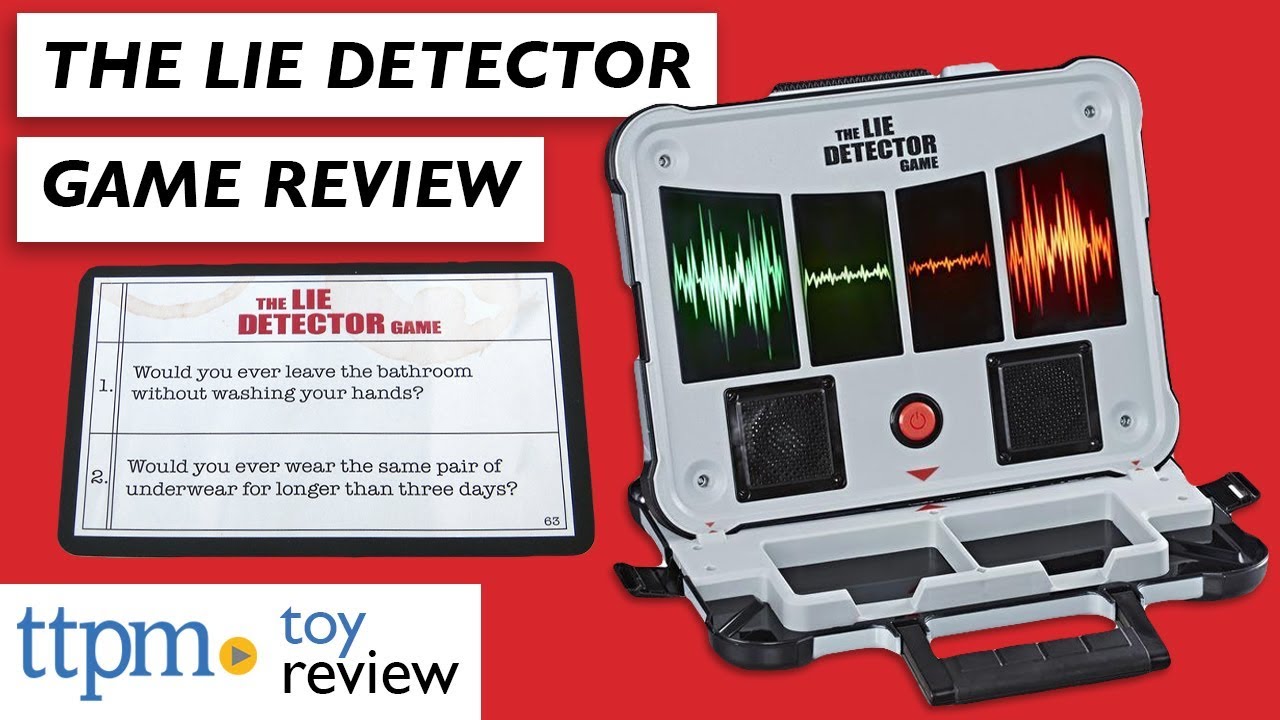 TTPM Reviews The Lie Detector Game from Hasbro | It's the game for the best liars
