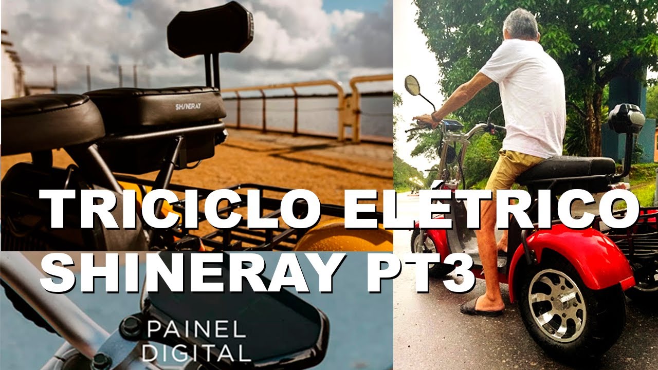 Triciclo Elétrico Shineray PT3