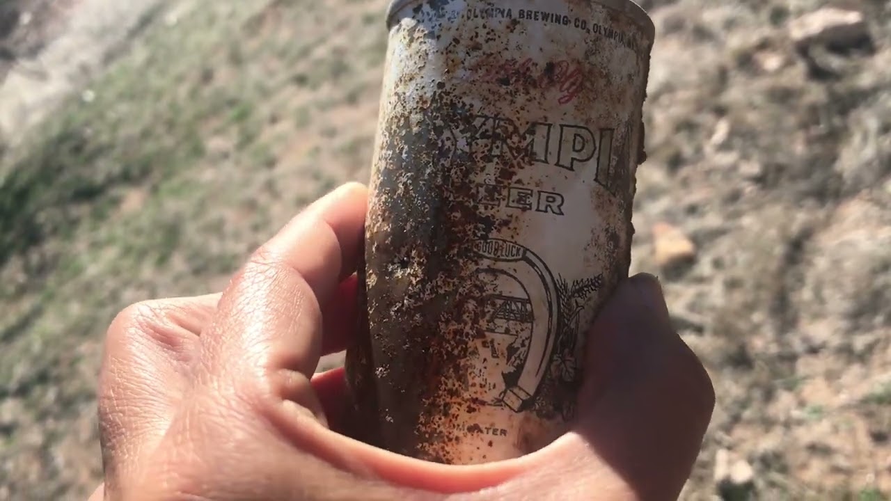 How Old? Olympia Beer Can (Found at Abandoned Mine)