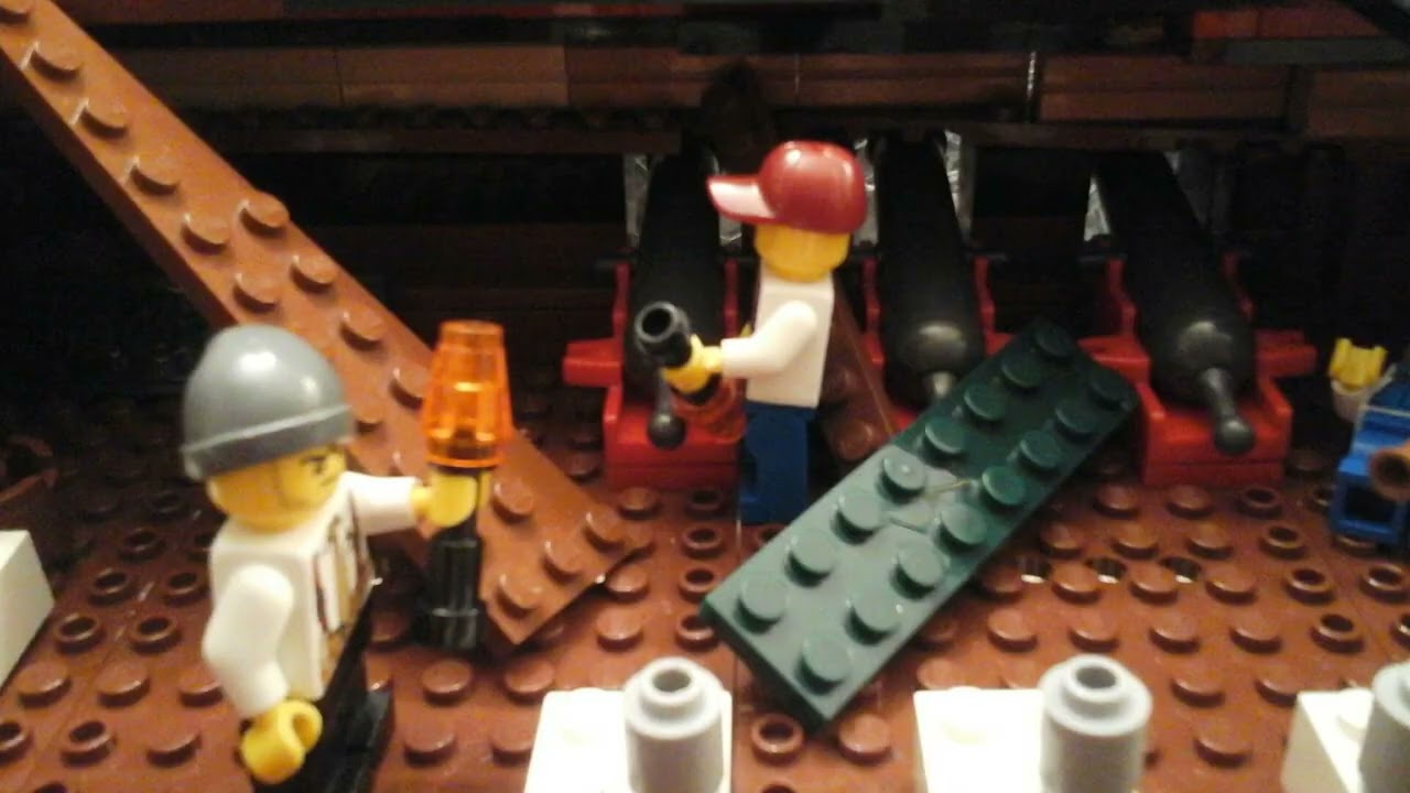 The Fight for a Treasure!!! - Stop Motion Video