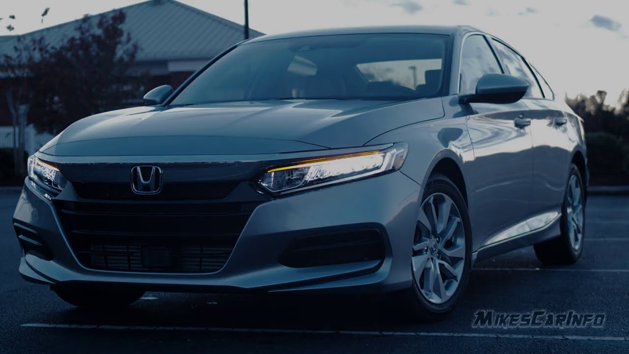 👉 AT NIGHT: Honda Accord Base Model LX - Interior & Exterior Lighting Overview + Night Drive