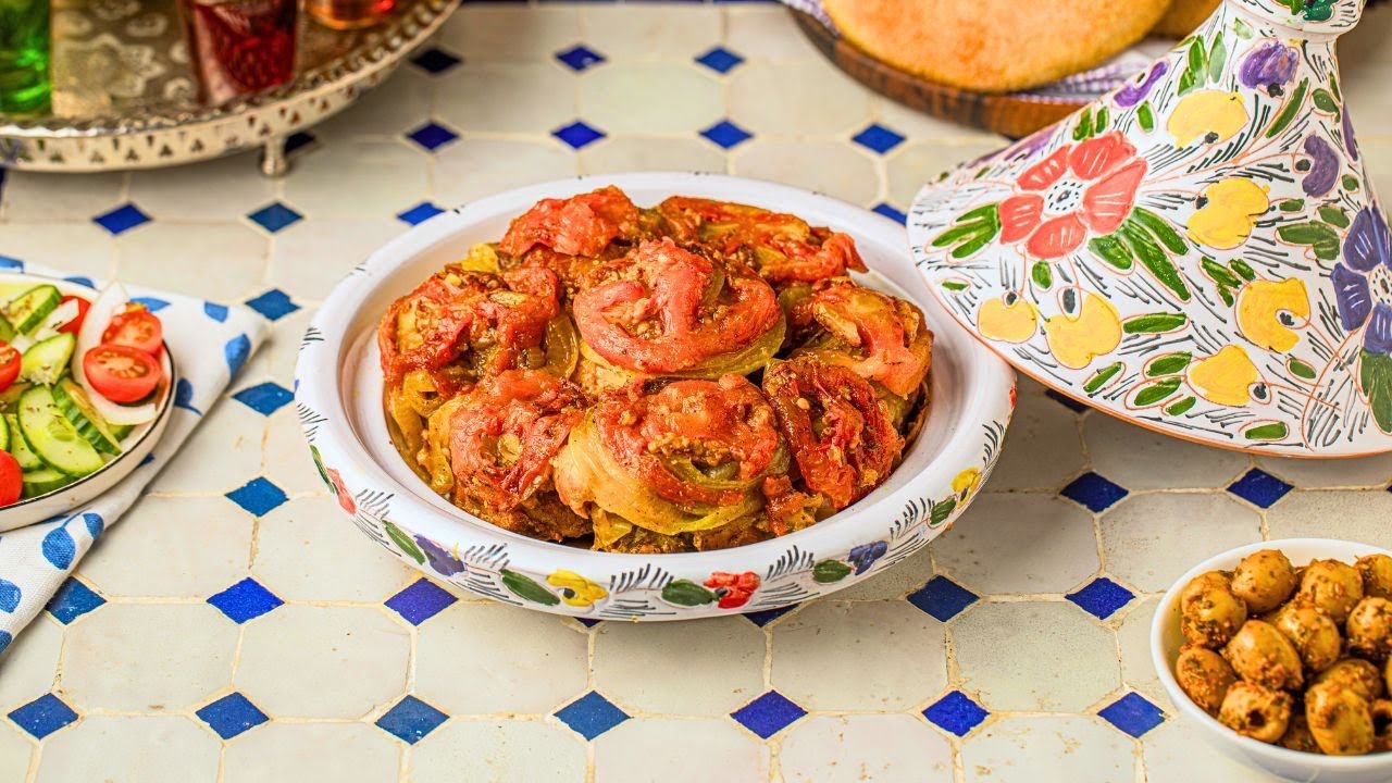 [ENG] Moroccan Chicken Tagine with Tomatoes & Onions | Flavors of Morocco