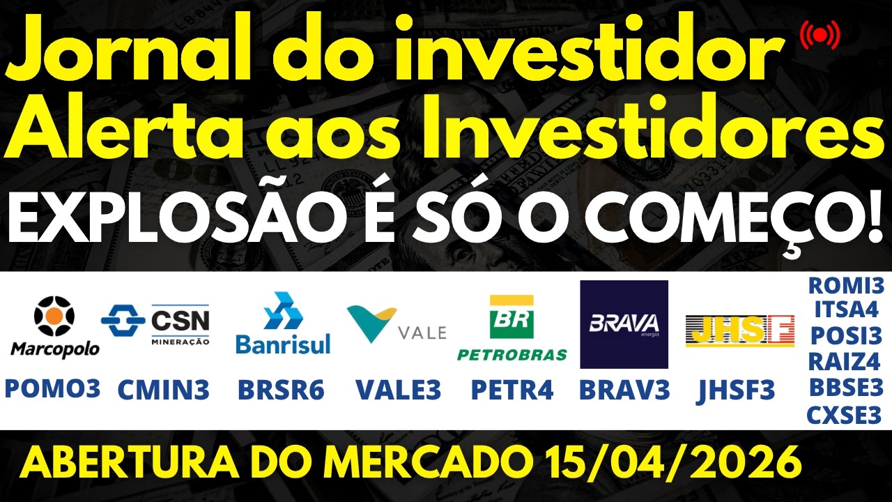 A&Ccedil;&Otilde;ES POMO3 CMIN3 BRSR6 VALE3 PETR4 BRAV3 JHSF3 ROMI3 ITSA4 POSI3 RAIZ4 BBSE3 CXSE3 BEEF3 MILS3