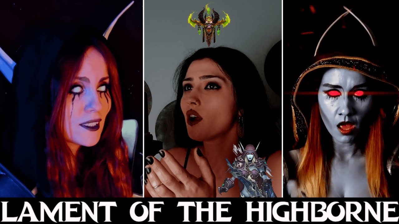 Lament of the Highborne - World Of Warcraft Mashup