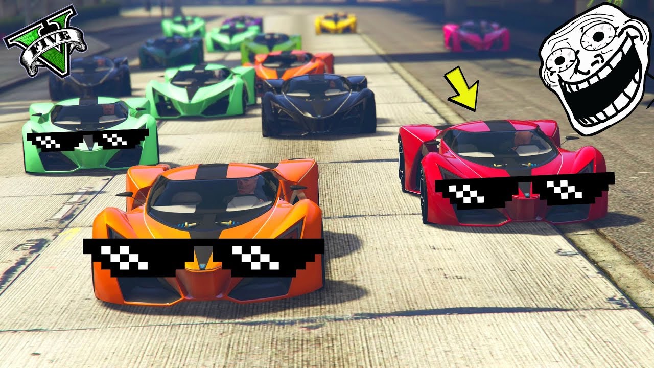 GTA 5 ONLINE 🐷 SUPER MEGA TROLL !!! 🐷 GARE TROLL 🐷N*72🐷 GTA V ONLINE 🐷 DAJE !!!