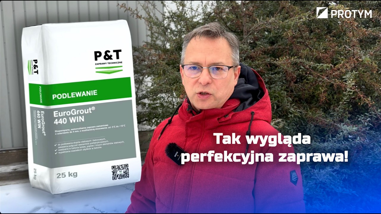 Euro grout  440 win – zaprawa konstrukcyjna, na której możesz polegać!