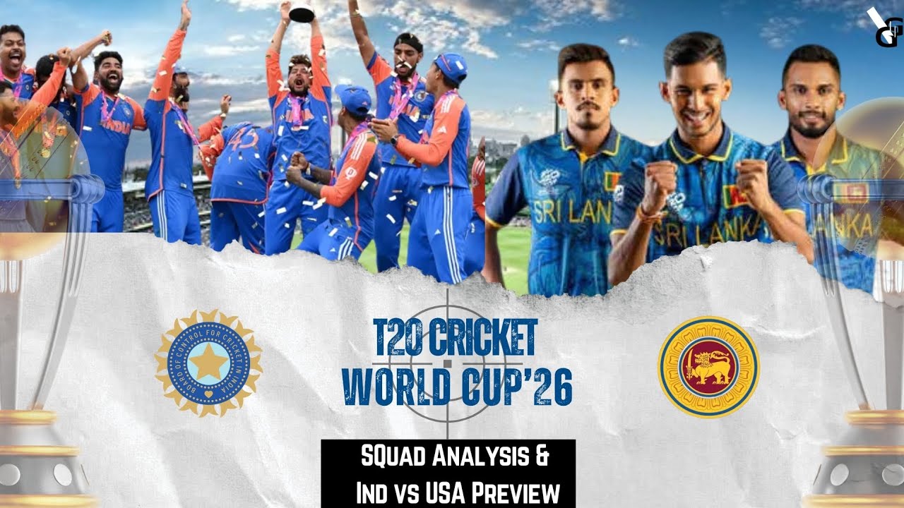 Let's make History! Watch the squad Analysis of Hosts and INDIA vs USA Match Preview #t20worldcup 