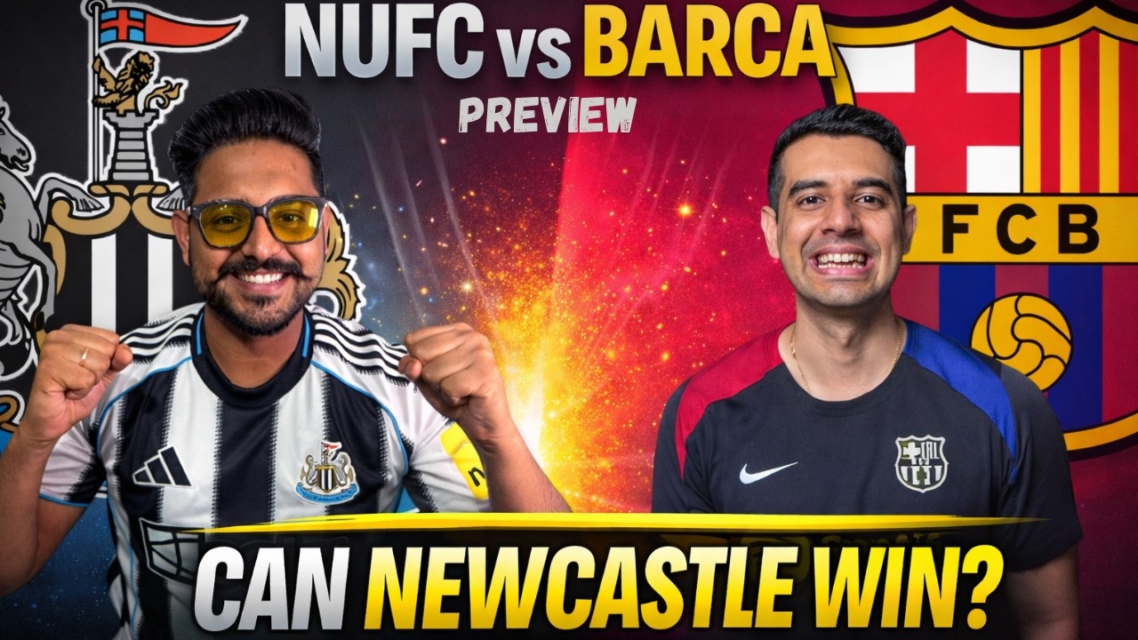 Newcastle vs Barcelona Preview | Can Newcastle Shock Barcelona? ft  #football #ucl  @LakshayES