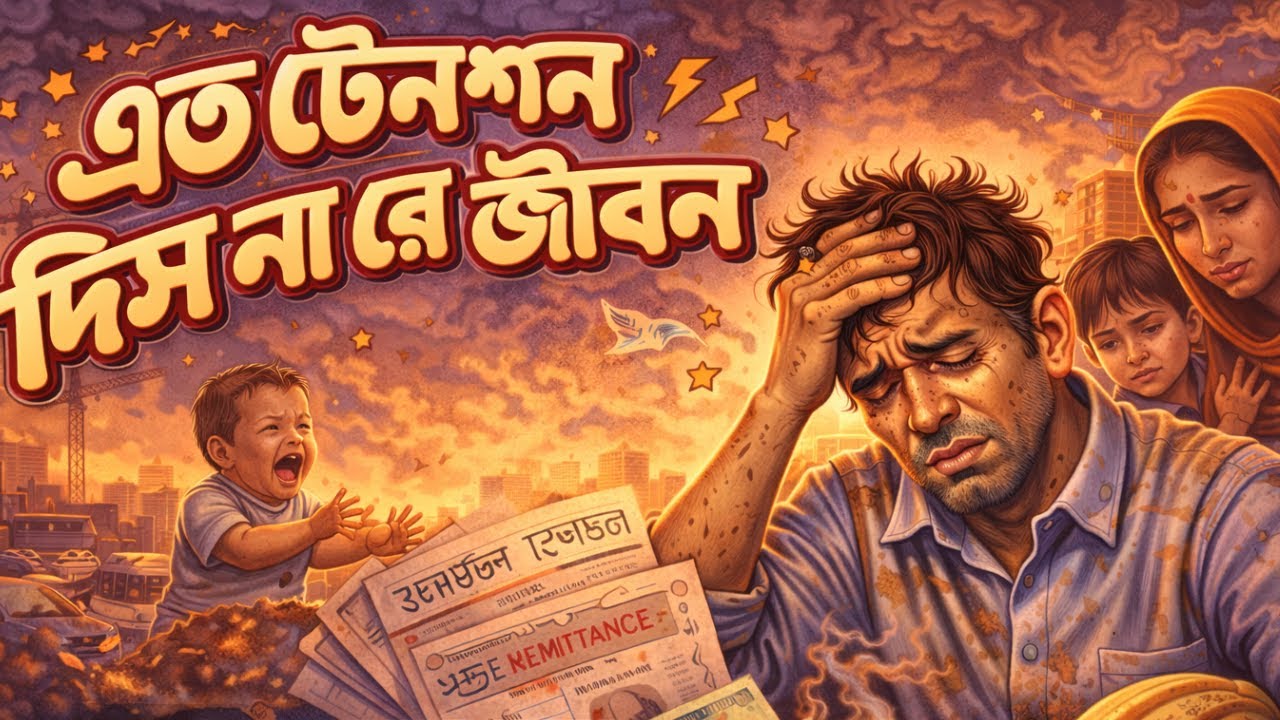 এত টেনশন দিস না রে জীবন I যে গানে পৃথিবী তোলপাড় #viralsong #banglamusic #topchart #hitsongs