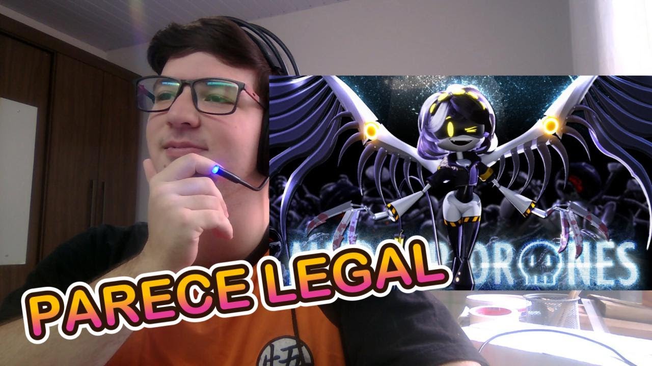 React -  Murder Drones - Epis&oacute;dio 1 (Piloto) I Rodri Rine
