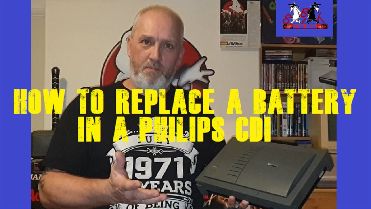Как заменить аккумулятор в Philips CDI