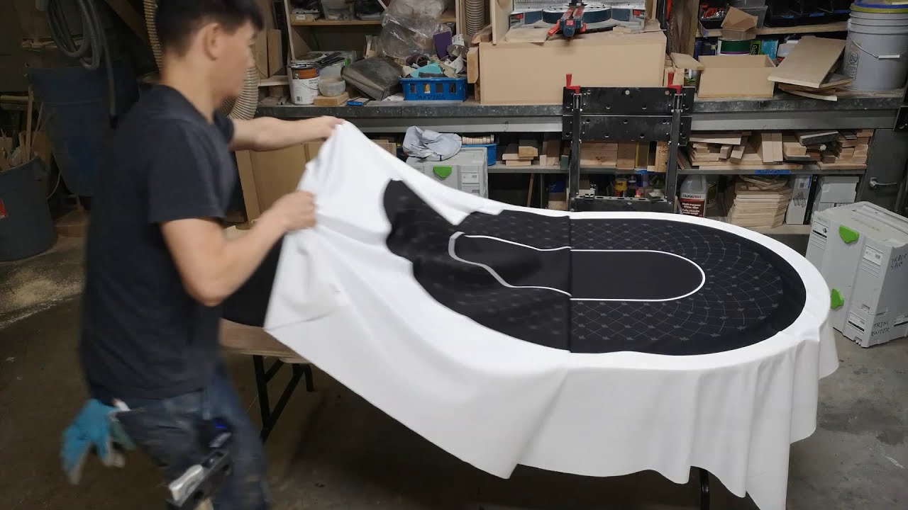Custom felt installation