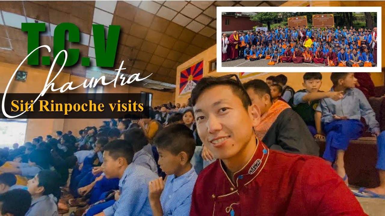 Siti Rinpoche visited at T.C.V Chauntra || Inte School Dialectic Meet 2025 || Tibetanvloger