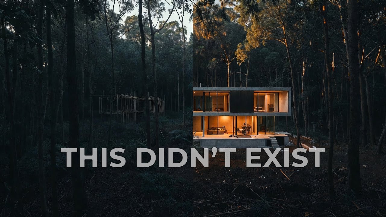 Inside a Modern Minimalist House | From Forest to Home