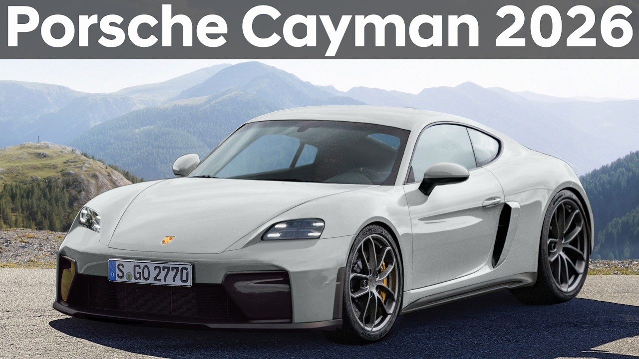 2026-2027 New Porsche Cayman (Boxster) - Electric and petrol version!